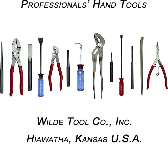 Wilde Tool | 544.Z/HT Cotter Key Puller – 7″ Zinc Hook Tool