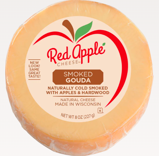 Red Apple Cheese Smoked Gouda – Case of 12 Packs