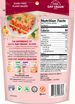 Dairy-Free Italian Blend Shreds – Case of 12 Packs