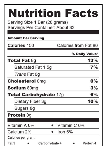 Sunrise Energy Bars – Case of 12 Packs