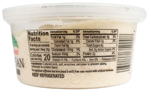 Belgioioso, Parmesan, Grated – Case of 12 Packs