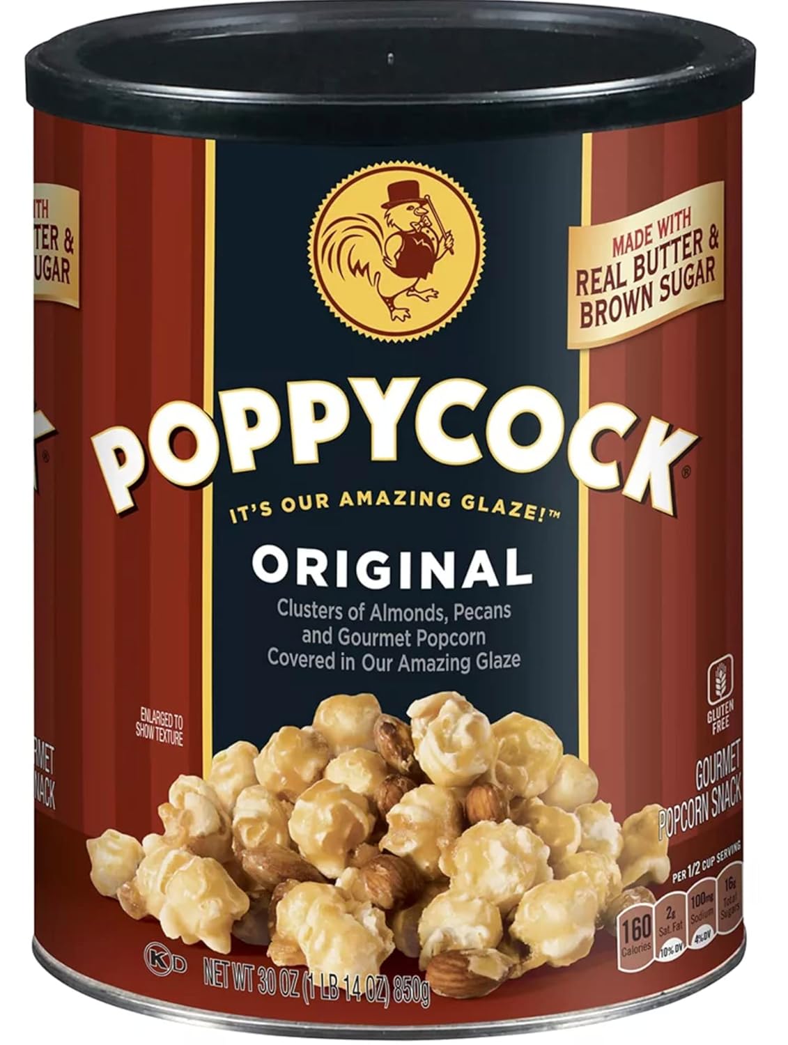 Poppycock Original Glazed Popcorn - 30 oz