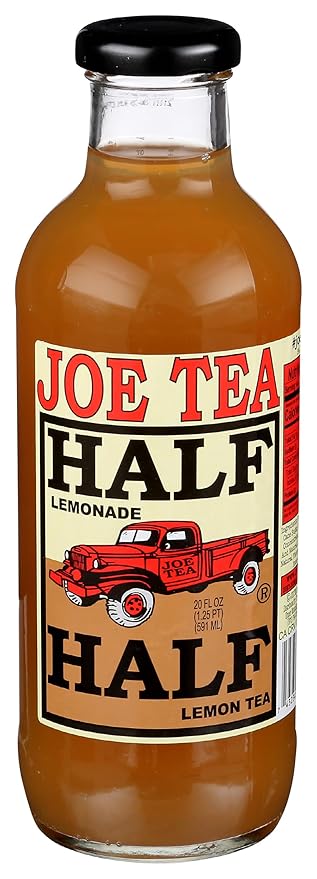 Joe Tea Half & Half Tea – 20 oz (12 Bottles)