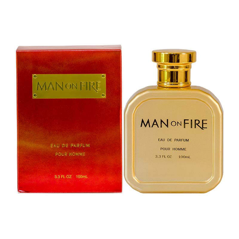 YZY Man On Fire Pour Homme Eau de Parfum Spray – 3.3 oz
