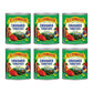 Tuttorosso | 6-Pack Crushed Tomatoes with Basil, 28oz Cans