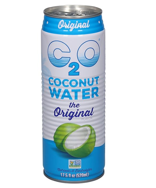 C2O Original Coconut Water – Case of 12 Packs