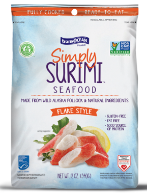 Surimi Flake Styl Seafood – Case of 12 Packs