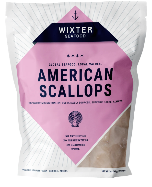 American SCALLOPS – Case of 12 Packs