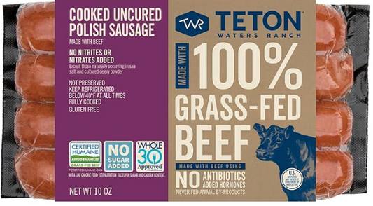 Sausage Beef Polish Uncrd – Case of 12 Packs