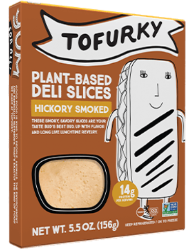 Hickory Smoked Plant-Based Deli Slices – Case of 12 Packs