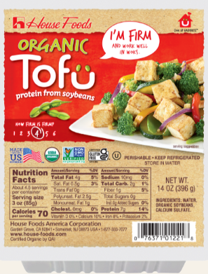 Organic Tofu Firm – Case of 12 Packs