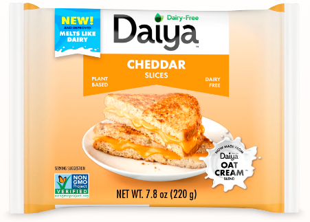 Dairy-Free Cheddar Slices – Case of 12 Packs