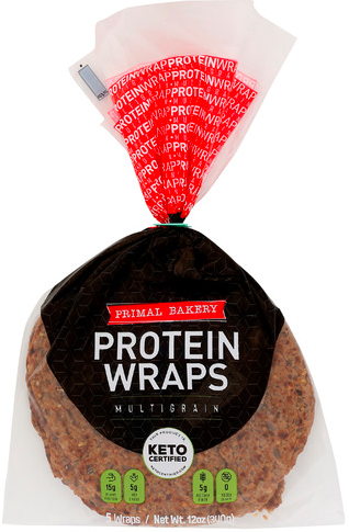 Protein Keto Wraps – Case of 12 Packs