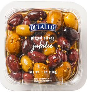 Pitted Olives Jubilee (Perishable) – Case of 12 Packs