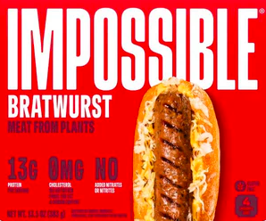 Impossible - Sausage Links - Bratwurst – Case of 4 Packs