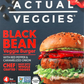 Actual Veggies Black Bean Veggie Burger – Case of 4 Packs