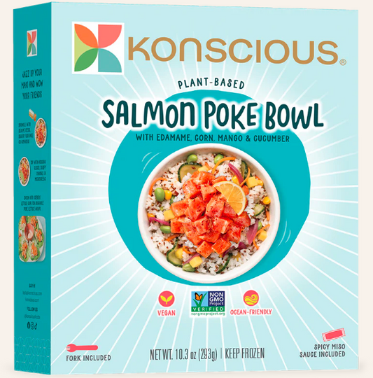 PLANT-BASED Salmon Poke Bowl – Case of 12 Packs