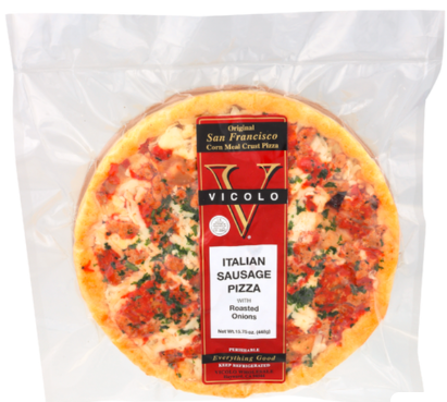 Vicolo Italian Sausage Pizza – Case of 2 Packs