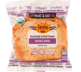 Bacon & Gouda Organic Sourdough Grilled Cheese – Case of 2 Packs