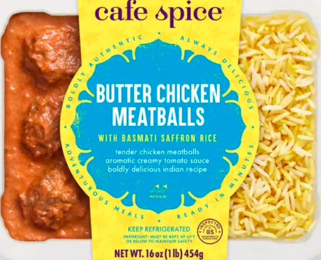 Butter Chicken Meatballs with Saffron Rice – Case of 2 Packs