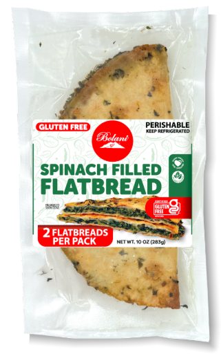 Spinach Filled Flatbread – Case of 2 Packs