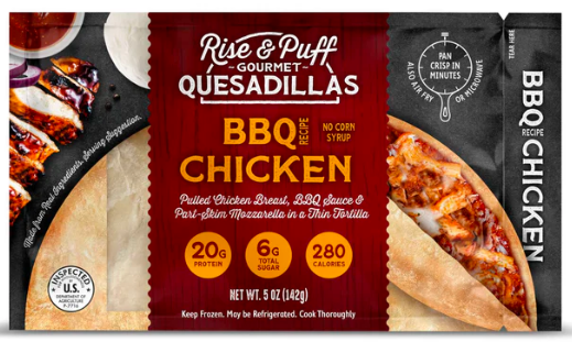 BBQ Pulled Chicken Quesadilla – Case of 4 Packs