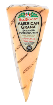 Belgioioso American Grana Extra Aged Parmesan Cheese – Case of 12 Packs