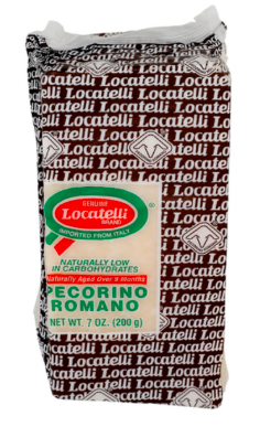 Locatelli Pecorino Romano Cheese – Case of 12 Packs