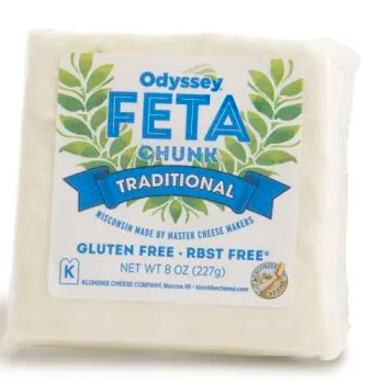 Traditional Feta Chunk – Case of 12 Packs