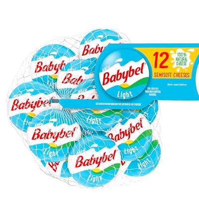 BABYBEL® Reduced Fat Cheese – Case of 12 Packs