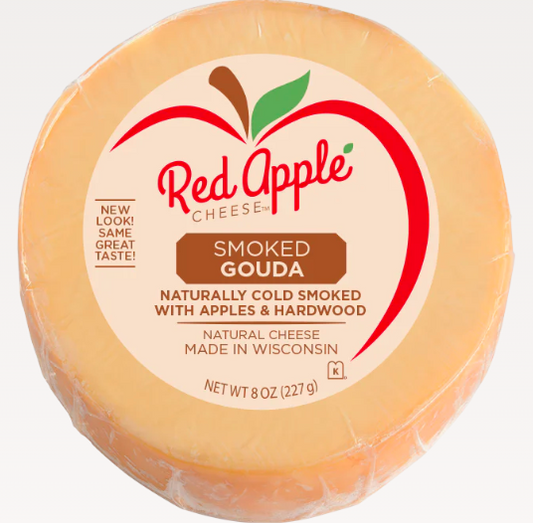 Red Apple Cheese  Smoked Gouda – Case of 12 Packs