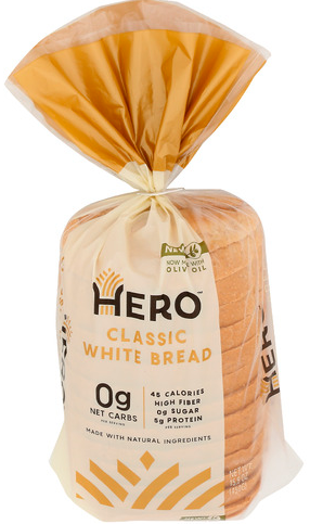 Hero Classic White Bread – Case of 12 Packs