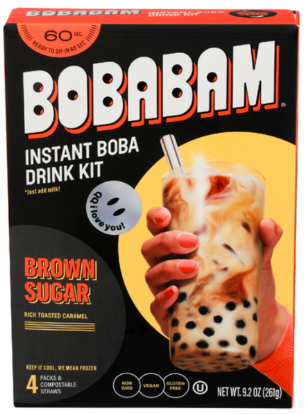 Kit Brown Sugar Boba – Case of 4 Packs