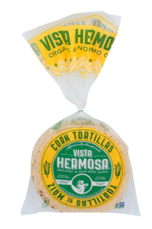 Vista Hermosa Organic Corn Tortillas – Case of 8 Packs