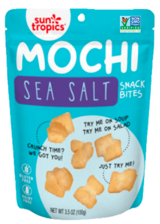 Sea Salt MOCHI Snack Bites – Case of 12 Packs
