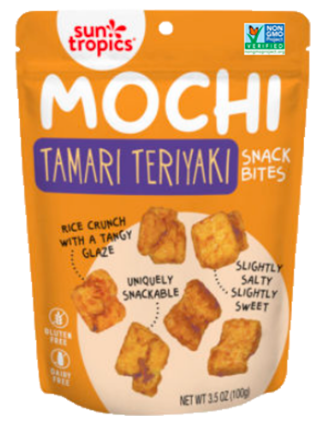 Tamari Teriyaki MOCHI Snack Bites – Case of 12 Packs