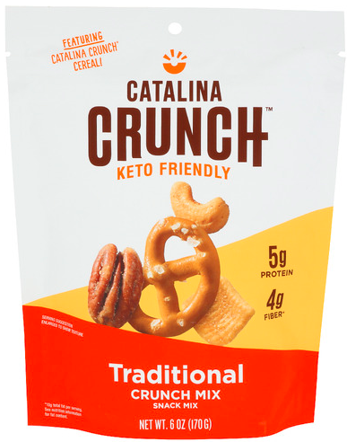 Catalina Crunch Snacks Traditional Snack Mix – Case of 6 Packs