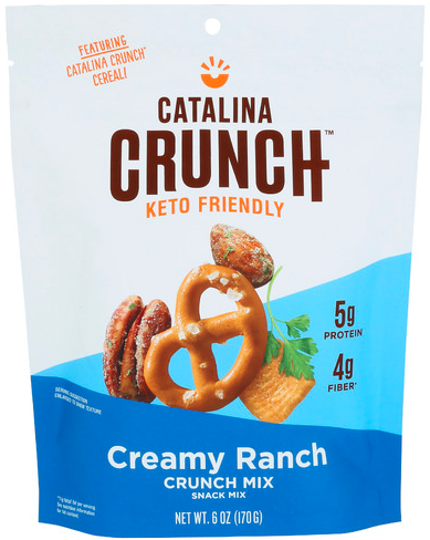 Catalina Snacks Crunch Creamy Ranch Snack Mix – Case of 6 Packs