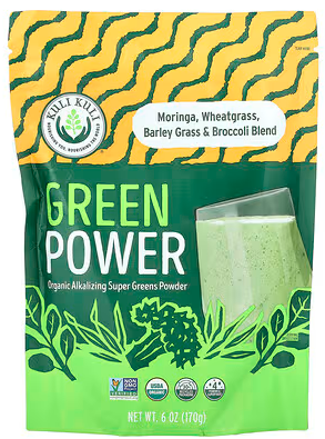 Kuli Kuli Green Power Organic Alkalizing Super Greens Powder – Case of 4 Packs