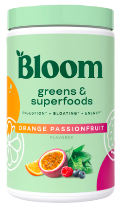 Bloom Greens & Superfoods Orange Passionfruit – Case of 5 Packs