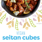 Cube Seitan– Case of 12 Packs
