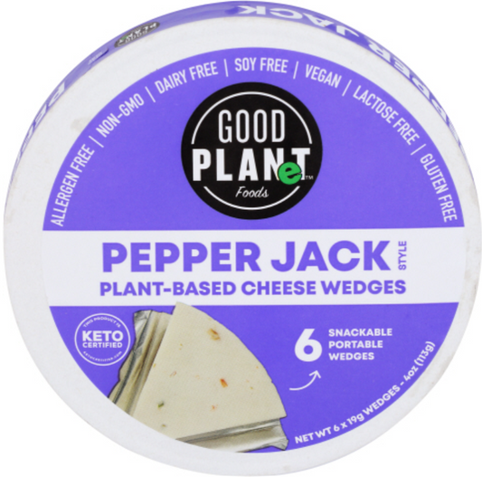 Pepper Jack Snackable Wedges – Case of 12 Packs