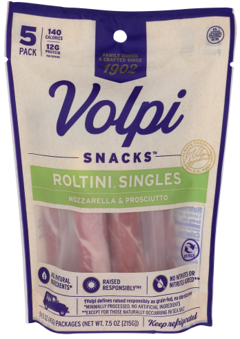 Roltini Singles With Mozzarella & Prosciutto – Case of 5 Packs