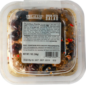 Greek Feta Salad (Perishable) – Case of 12 Packs