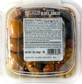 Pitted Olives Jubilee (Perishable) – Case of 12 Packs