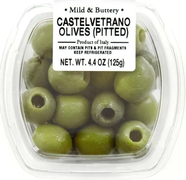 Castelvetrano Olives Pitted – Case of 12 Packs