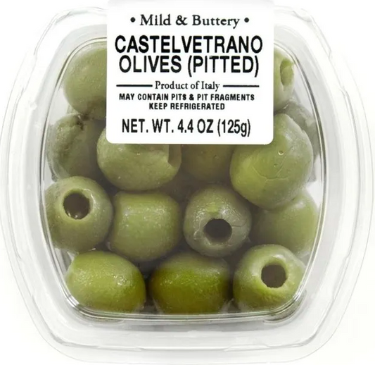 Castelvetrano Olives Pitted – Case of 12 Packs