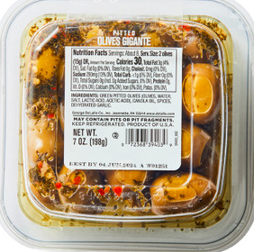 Green Olives Gigante – Case of 12 Packs