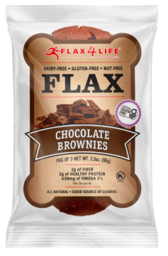 Flax4Life Chocolate Brownies – Case of 2 Packs