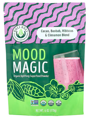 Kuli Kuli Mood Magic Organic Uplifting Superfood Powder – Case of 4 Packs